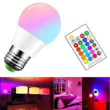 Remote Control 16 Colors Changing Smart LED Light Bulb 220V RGB RGBW RGBWW Dimmable Led Lamp E27 for Home Decor Bar Party 2024 - buy cheap