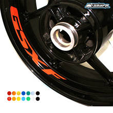 Motorcycle Wheel Sticker Decal Reflective Rim Bike Motorcycle Suitable for SUZUKI GSXF gsx f 2024 - buy cheap