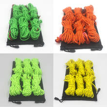 6 Reflective Canopy Tent Rope Guy Line Camping Cord Outdoor Tool With Buckle 4m 2024 - buy cheap