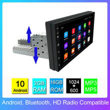 JOYINCAR 7" Touch Mirrorlink Android 10 Radio MP5 Player Bluetooth USB Car Radio Single 1Din Autoradio Rear View Camera 2024 - buy cheap