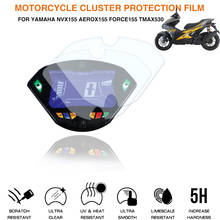 Adesivo para painel de motocicleta, película para proteção de arranhões e velocímetro, adesivo de tela para yamaha nvx 155 aerox155 2024 - compre barato