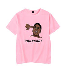 Summer Mens Tshirt 2019 Hiphop Rapper Singer YoungBoy Never Broke Again T Shirt Cotton Short Sleeve Graphic Tee Cool Funny Shirt 2024 - buy cheap