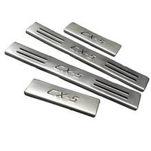 Car Styling 4pcs Stainless Steel Door Sill Scuff Plate Welcome Pedal For Mazda Cx5 Cx-5 2013 2014 2015 2016 Car Accessories 2024 - buy cheap