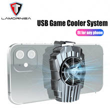 Universal Mobile Phone USB Game Cooler System Cooling Fan Holder Stand Radiator For iPhone 12 Samsung S21 S20 Plus Xiaomi Huawei 2024 - buy cheap