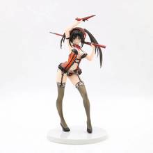 Figura de garota sexy de anime, encontro, vestido de dormir de tokisaki kurumi Boneco de pvc, modelo colecionável 2024 - compre barato