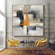 Home Decoration best hand painted Modern Abstract Art Oil Painting Wall Art Canvas Painting wall Picture for Living Room bedroom 2024 - buy cheap
