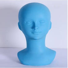52*34 plástico feminino cabeça modelo manequim suporte falso chapéu cachecol cabeça manequim simulação usar peruca adereços exibir modelo falso d223 2024 - compre barato