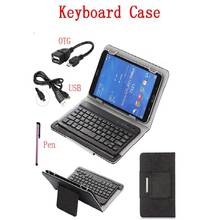 Беспроводной чехол для клавиатуры для Lenovo Tab 2, женская версия, женская модель X30F, 10,1-дюймовый планшет, Bluetooth, чехол с клавиатурой + ручка 2024 - купить недорого