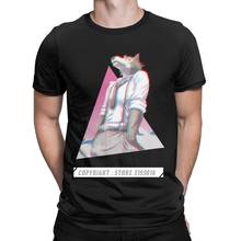 Beastars T Shirts Men Cotton Awesome T Shirts O Neck Animal Wolf Anime Furry Manga Tee Shirt Printed 2024 - buy cheap
