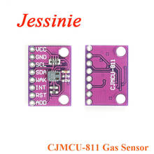 Sensor de detecção de dióxido de carbono, módulo ccs811 co2 eco2 tcs detecção de qualidade do ar i2c saída embutida diy eletrônica 2024 - compre barato