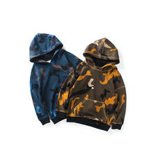 Boys Camouflage Hoodie 2021 Spring New Autumn Front Pocket Sweatshirts Hoodies Hip Hop Hoodie Kids Clothes Boys  6 8 10 12 Years 2024 - buy cheap