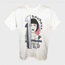 Bauhaus Goth футболка в стиле панк-рок Killing Joke Cure Joy Division Siouxsie футболка из дышащей ткани 2024 - купить недорого
