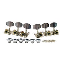 6PCS 3L3R GUITAR TUNING PEGS STRING TUNERS SQUARE HEAD FINE FINISH ACCS 2024 - buy cheap