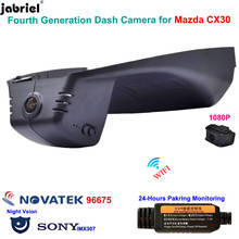 Jabriel-Cámara de salpicadero dvr para coche, grabadora de vídeo con Wifi oculto, 1080P, para Mazda CX30, 2016, 2017, 2018, 2019, 2020, 2021 2024 - compra barato