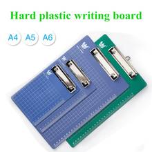 File Board A4 Cardboard Clip Hanging Writing Pad bill Note  Hanging Point Menu Plastic Writing Board Clip 2024 - buy cheap