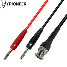 YPioneer P1008A BNC Q9 Male Plug to Dual 4mm Stackable Banana Plug Test Leads Cable for Electrical Testing 120CM 2024 - buy cheap
