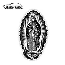 Jump Time 13cm x7.5cm Virgin Mary Christian Religion Christ Holy Bible Decal Sticker Car Truck Window Car Covers Car Assessoires 2024 - buy cheap