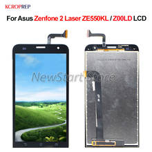 Для Asus Zenfone 2 Laser ZE550KL Z00LD ЖК-дисплей с сенсорным экраном дигитайзер в сборе с рамкой для Asus ZE550KL ЖК-замена 2024 - купить недорого