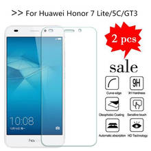 Protector de pantalla de vidrio templado para móvil, película protectora para Huawei Honor 7 Lite, 5C, GT3, GR5 Mini, 2 uds. 2024 - compra barato