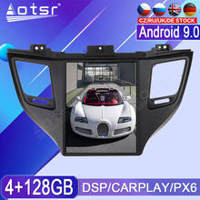 Para hyundai tucson android rádio gravador de fita 2015 2016 - 2019 carro multimídia player estéreo autoradio unidade de cabeça gps navegação 2024 - compre barato