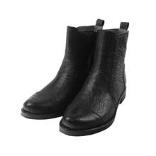 Botas de estilo británico Goodyear Welt para hombre, zapatos italianos de piel de avestruz, bota de vaquero de iglesia de lujo de alta calidad, 2021 2024 - compra barato