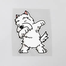 Funny Dog Schnauzer Pet Stickers Car Stying and Decals Auto Window Body Guitar Applique Tape 2024 - buy cheap