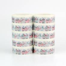 10pcs/lot Decorative Elephant Animal Washi Tapes Paper DIY Scrapbooking Sticker Japanese Masking tape Wholesale Stationery 2024 - buy cheap
