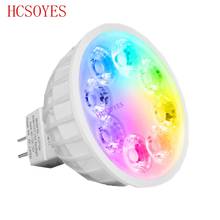 MIBOXER  MR16 FUT104 4W RGB+CCT LED Spotlight  E27 LED bulb Spotlight 2700~6500K AC DC 12V Full Color Remote Control Smart Bulb 2024 - buy cheap