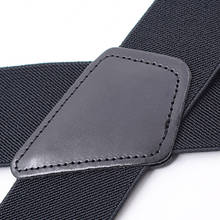 50mm Wide Elastic Adjustable Men Trouser Braces Suspenders X Shape with Strong Metal Clips NOV99 2024 - buy cheap
