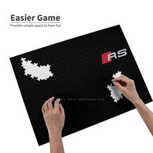 Rs Badge 300 500 1000 Pcs Jigsaw Puzzle For Adult Kids Game Toy Gift Rs Nameplate Logo Font Germany Das Auto Sport Car Auto 2024 - buy cheap