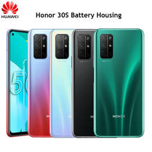 Capa traseira de vidro para huawei 30s, original, com adesivo, peças de reparo, capa para honor 30s 2024 - compre barato