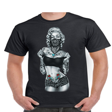 Marilyn Monroe T Shirt Tube Top And Shorts Tattoo Gangster Bandana #201 Funny Design Tee Shirt 2024 - buy cheap