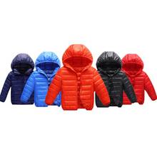 Children Winter Jacket Autumn Baby Girls Boy Parka Kids Jacket Hooded Light Cotton Down Coat Toddler Outerwear Girl Boy Clothes 2024 - buy cheap