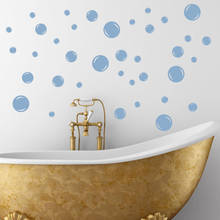 Pegatinas de pared de 56 burbujas para baño y ducha, diferentes tamaños, calcomanías de vinilo extraíbles de burbujas, azulejos, decoración del hogar, E814 2024 - compra barato