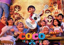 COCO Poster, NEW Hit Kids Movie NEW 2017 Film oil paintings canvas art  Prints Wall Art For Living Room Bedroom Decor 2024 - buy cheap