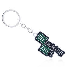 TV Series Breaking Bad Letters Design Logo Alloy Key Chains Keychain Keyfob Keyring Key Chain Accessories 2024 - buy cheap