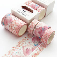 3 Pcs/sets Beautiful Flower Washi Tape DIY Decoration Scrapbooking Planner Masking Tape Adhesive Tape Label Sticker Stationery 2024 - buy cheap