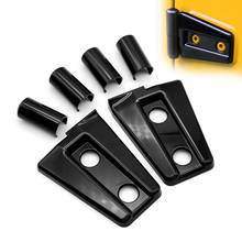 Protector de bisagra de puerta para Jeep Wrangler, Kit de accesorios negro compatible con Jeep Wrangler Unlimited JK, 4 puertas, 2007-2018 2024 - compra barato
