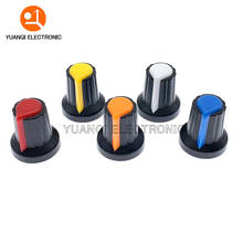 30pcs WH148 potentiometer knob cap Yellow Orange Blue White Red Green 15X17mm AG2 knob 2024 - buy cheap