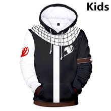 3 To 14 Years Kids Hoodie Fairy Tail 3d Hoodies boy/girls Sweatshirt Funny Cartoon Coat Casual Teen Clothes children pullover 2024 - buy cheap