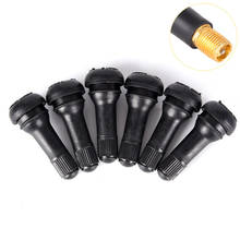 5PCs/set Black TR413 Tubeless Car Wheel Tire Valve Stems with Caps Tyre Rubber Valves With Dust Caps 2024 - buy cheap