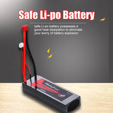 HobbyFans-batería Lipo de 7,4 V, 5200mAh, 50C, 2S, para 1/10, 1/8, Losi, Traxxas, HPI, Axial, Tamiya, RC Crawler 2024 - compra barato