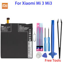 Xiao mi-Batería de repuesto Original BM31 para Xiaomi Mi 3, baterías de teléfono móvil de 3050mAh, recargable de alta capacidad 2024 - compra barato