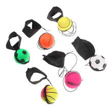 Outdoor Exercise Toy Bouncy Wrist Band Elastic Rubber Ball Wrist Exercise Hand Finger Stiffness Relief  Bounce Ball Children 2024 - buy cheap