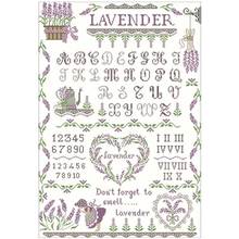 The world of lavender pattern Counted Cross Stitch 11CT 14CT 18CT DIY Chinese Cross Stitch Kits Embroidery Needlework Sets 2024 - buy cheap