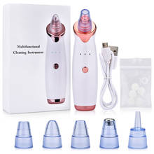 Electric Blackhead remover Face Nose Vacuum Pore Cleanser Acne Pimple Suction Tool USB Rechargeable Skin Care Machine
