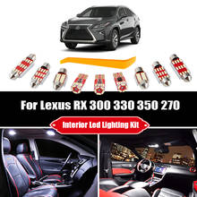 Luz Interior LED Canbus para Lexus RX 300, 330, 350, 270 h, 400h, RX300, RX330, RX350, RX270, RX400h, RX450h, 450-1998, 2019 2024 - compra barato