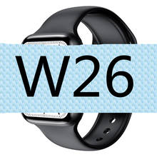 Смарт-часы W26 40 мм для мужчин и женщин, смарт-часы с Bluetooth, функцией звонков, ЭКГ, пульсометром, часы PK IWO W26 2024 - купить недорого