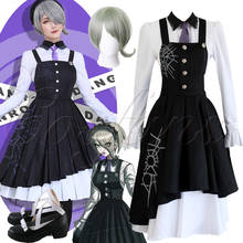 New Danganronpa V3 Tojo Kirumi Cosplay Costume Japanese Game Anime shoes Uniform Suit Outfit Clothes and wigs Halloween Cosplay 2024 - buy cheap