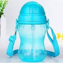 Baby Bottles With Straw Portable Water Cups Children Kettle Kids Drink Accessories For Girls Boys School Bottles 2024 - buy cheap